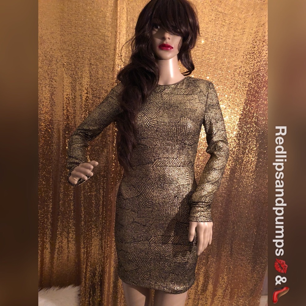 Beautiful Black and Gold dress